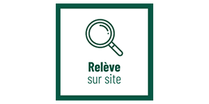 Relève sur site